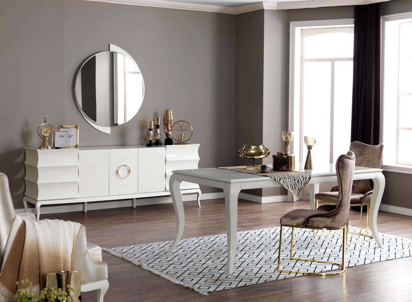 Elita Sedef Dining Room Set - Turkey Classic Furniture - Luxury